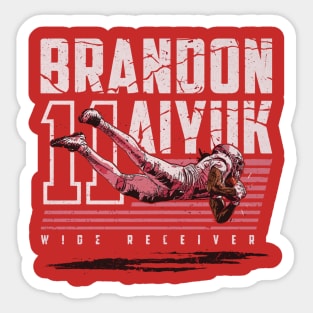 Brandon Aiyuk San Francisco Catch Sticker